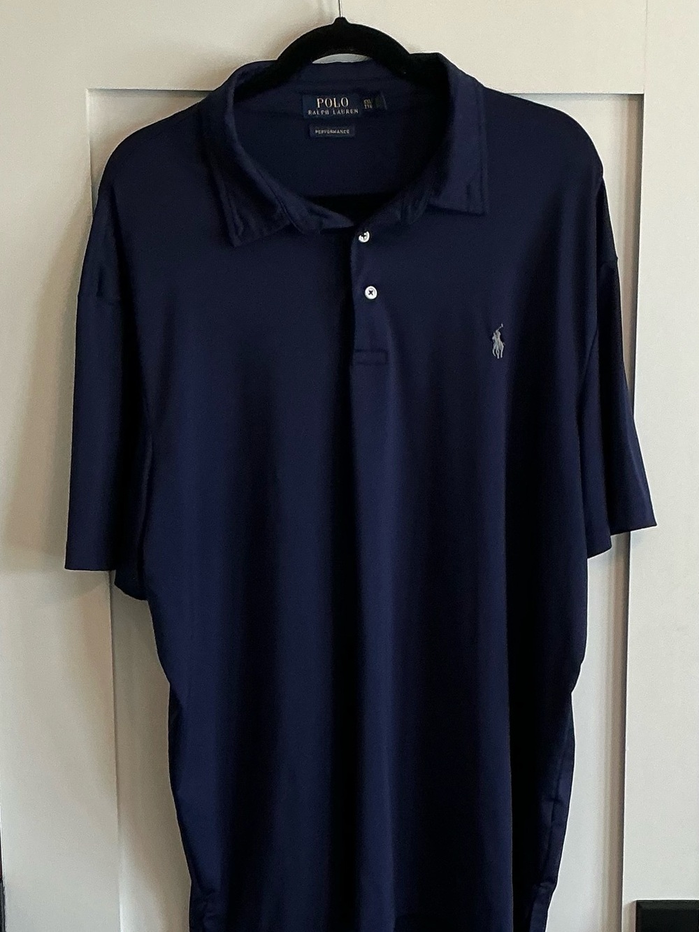 Men’s Polo by Ralph Lauren Navy Performance Polo XXL